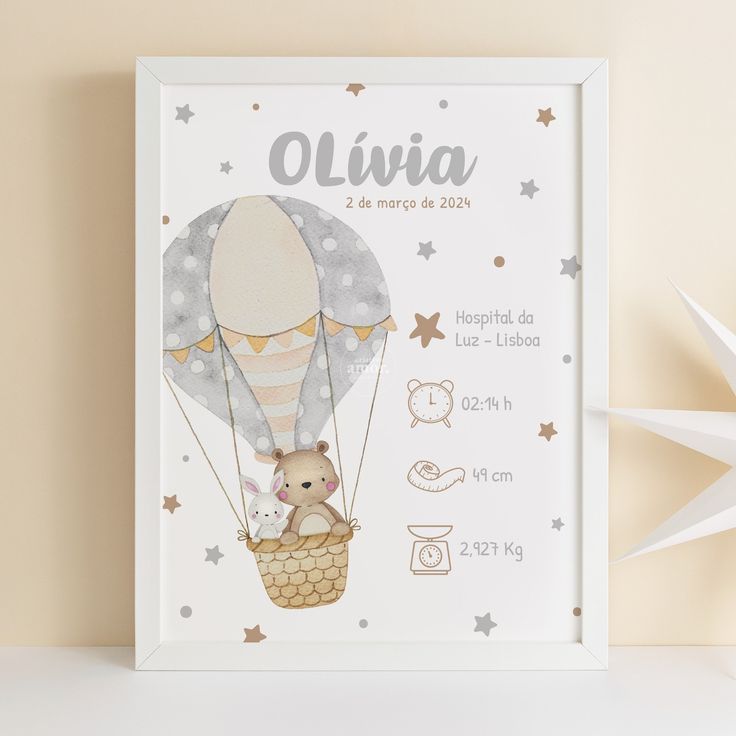 დაბადების პოსტერი